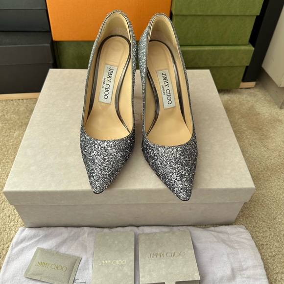 Jimmy Choo Shoes - Used 1 time for party, like new condition. Bought $675